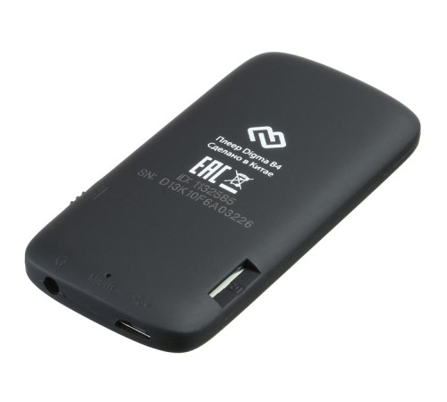 Плеер Hi-Fi Flash Digma B4 8Gb черный/1.8"/FM/microSDHC