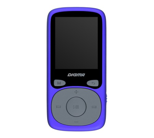 Плеер Hi-Fi Flash Digma B4 8Gb синий/1.8"/FM/microSDHC
