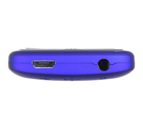Плеер Hi-Fi Flash Digma B4 8Gb синий/1.8"/FM/microSDHC