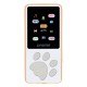 Плеер Hi-Fi Flash Digma S4 8Gb белый/оранжевый/1.8"/FM/microSDHC