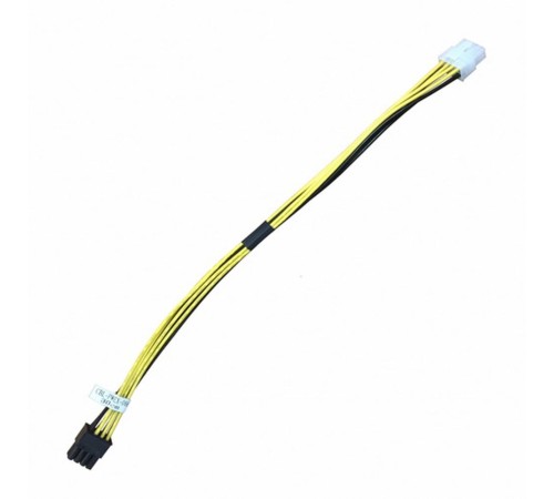 Supermicr CBL-PWEX-0665 Кабель PCIe 8 Pin Female(Black) to CPU 8 Pin Female(White), 30cm Supermicr CBL-PWEX-0665 Кабель PCIe 8 Pin Female(Black) to CPU 8 Pin Female(White), 30cm