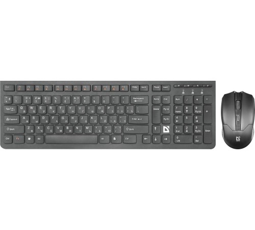 Defender Беспроводной набор Columbia C-775 RU,черный,мультимедиа Defender Columbia C-775 (45775)