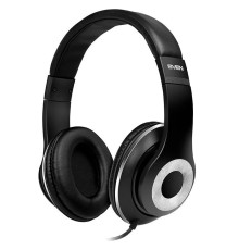 Наушники с микрофоном Sven AP-930M черный/серебристый 1.3м мониторные оголовье (SV-013608)
