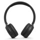 Гарнитура накладные JBL T500 1.187м черный проводные оголовье (JBLT500BLK)