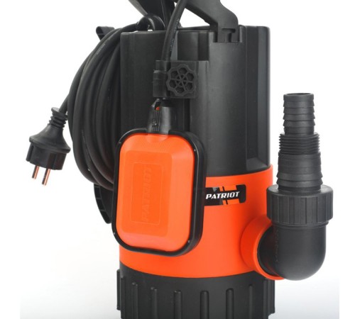 Насос садовый дренажный Patriot F 600 D 600Вт 10000л/час