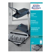 Пленка Avery Zweckform 3555 A4/100л./прозрачный для лазерной печати