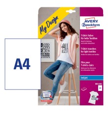 Термотрансфер Avery Zweckform MD1001 A4/5л./белый матовое для струйной печати