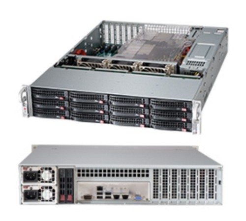 Корпус SuperMicro CSE-826BE1C-R920LPB 2U 2x920W черный