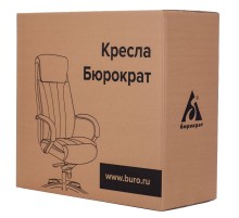 Кресло руководителя Бюрократ T-9923WALNUT светло-коричневый Leather Eichel кожа крестовина металл/дерево