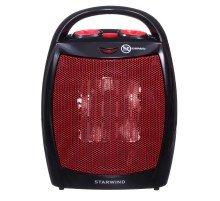 Тепловентилятор Starwind SHV2001 1600Вт черный/красный