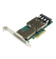 HBA-адаптер Broadcom 9305-16i SGL (05-25703-00 / 03-25703-02004)  PCIe 3.0 x8 LP, SAS/SATA 12G HBA, 16port(4*int SFF8643), 3224 IOC, (007226)