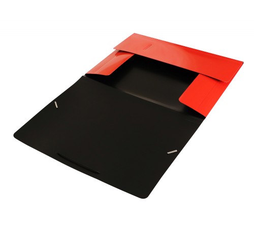 Папка на резинке Бюрократ DeLuxe DL510RED A4 пластик кор.30мм 0.7мм красный Папка на резинке Бюрократ DeLuxe DL510RED A4 пластик кор.30мм 0.7мм красный