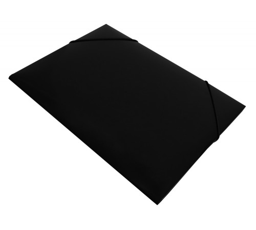 Папка на резинке Бюрократ DeLuxe DL510BLCK A4 пластик кор.30мм 0.7мм черный Папка на резинке Бюрократ DeLuxe DL510BLCK A4 пластик кор.30мм 0.7мм черный