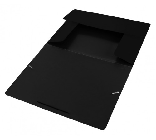 Папка на резинке Бюрократ DeLuxe DL510BLCK A4 пластик кор.30мм 0.7мм черный Папка на резинке Бюрократ DeLuxe DL510BLCK A4 пластик кор.30мм 0.7мм черный
