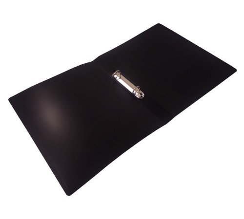 Папка на 2-х кольцах Бюрократ DeLuxe DL0740/2BBERRY A4 пластик 0.7мм кор.32мм черничный