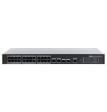 Коммутатор Dahua DH-PFS4226-24ET-240 24x100Mb 2G 22PoE+ 240W управляемый