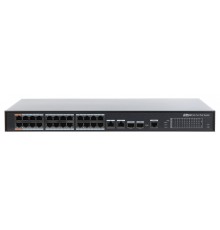 Коммутатор Dahua DH-PFS4226-24ET-360 24x100Mb 2G 22PoE+ 360W управляемый