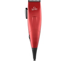 Машинка для стрижки Ga.Ma GM562 25 pz красный (насадок в компл:11шт)