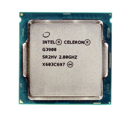 Процессор Intel Celeron G3900 OEM (Skylake, 14nm, C2/T2, Base 2,80GHz, HD 510, L3 2Mb, TDP 51W, S1151)