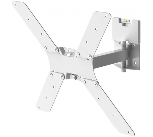 Кронштейн для телевизора Holder LCD-5520-B белый 32"-55" макс.45кг настенный поворотно-выдвижной и наклонный Кронштейн для телевизора Holder LCD-5520-B белый 32"-55" макс.45кг настенный поворотно-выдвижной и наклонный