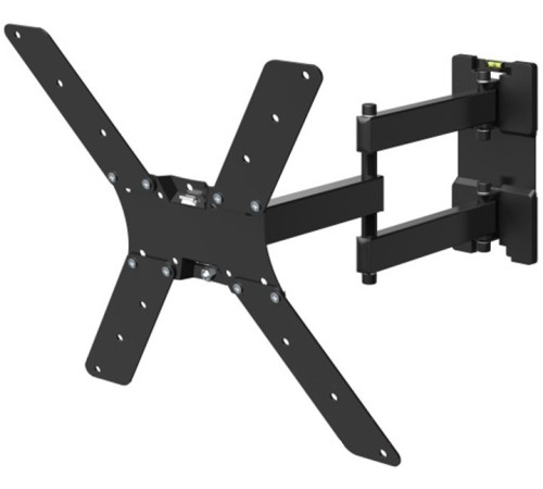Кронштейн для телевизора Holder LCD-5566-B черный 32"-55" макс.45кг настенный поворотно-выдвижной и наклонный Кронштейн для телевизора Holder LCD-5566-B черный 32"-55" макс.45кг настенный поворотно-выдвижной и наклонный