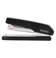 Степлер Deli E0300BLACK Exceed 24/6 26/6 (25листов) черный 100скоб металл/пластик коробка