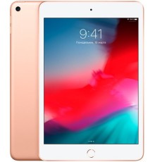 Планшет Apple iPad mini 2019 MUXE2RU/A A12 Bionic/RAM2Gb/ROM256Gb 7.9" IPS 2048x1536/3G/4G/iOS/золотистый/8Mpix/7Mpix/BT/WiFi/Touch/EDGE/9hr