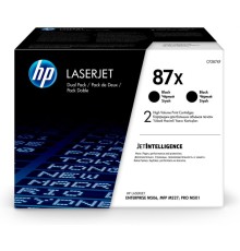 Картридж лазерный HP 87X CF287XD черный x2упак. (36000стр.) для HP LJ Ent M506/M527