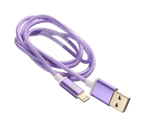 Кабели USB ACD USB кабель ACD-Style Lightning ; USB-A 2-сторонние коннекторы, нейлон, 1м, фиолетовый (ACD-U913-P6P) Кабели USB ACD USB кабель ACD-Style Lightning ; USB-A 2-сторонние коннекторы, нейлон, 1м, фиолетовый (ACD-U913-P6P)