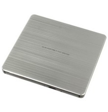 Привод DVD-RW LG GP60NS60 серебристый/черный USB slim ultra slim внешний RTL