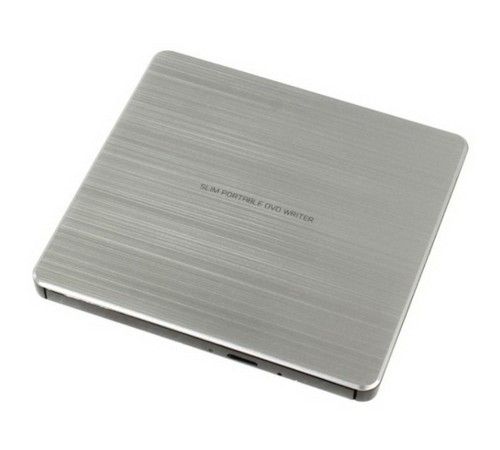 Привод DVD-RW LG GP60NS60 серебристый/черный USB slim ultra slim внешний RTL Привод DVD-RW LG GP60NS60 серебристый/черный USB slim ultra slim внешний RTL