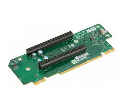 Райзер-карта SuperMicro RSC-W2-66 Riser Card 2U, (2 PCI-Ex16), Left Slot (WIO) Passive Райзер-карта SuperMicro RSC-W2-66 Riser Card 2U, (2 PCI-Ex16), Left Slot (WIO) Passive