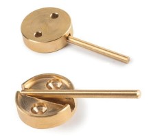 Плашка для опломбирования 96528 латунь 0.04кг