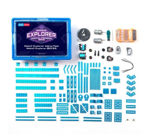 Ресурсный соревновательный набор Makeblock 2024 MakeX Explorer upgrade kit