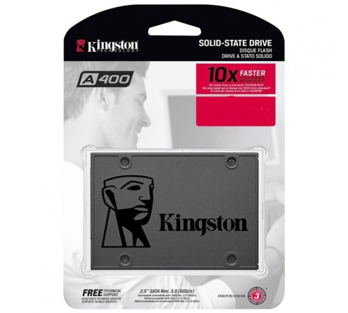 Твердотельный накопитель Kingston A400 SA400S37/480G