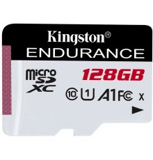 Флеш карта microSDXC 128Gb Class10 Kingston SDCE/128GB High Endurance w/o adapter