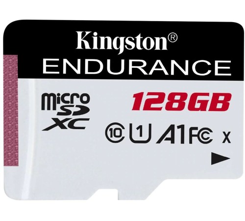 Флеш карта microSDXC 128Gb Class10 Kingston SDCE/128GB High Endurance w/o adapter