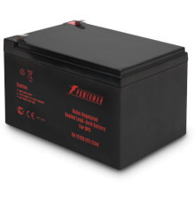 Батарея POWERMAN Battery CA12120, напряжение 12В, емкость 12Ач,макс. ток разряда 180А, макс. ток заряда 3.6А, свинцово-кислотная типа AGM, тип клемм F2, Д/Ш/В 151/98/94, 3.6 кг. Powerman CA12120/UPS (POWERMAN Battery 12V/12AH)