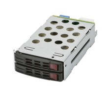 Переходник для установки 2х2.5" NVMe SuperMicro MCP-220-00160-0N