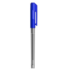 Ручка шариковая Deli EQ00930 Arrow 0.7мм прозрачный синий синие чернила
