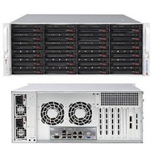 Корпус SuperMicro CSE-846BE1C-R1K23B 4U 2x1200W черный