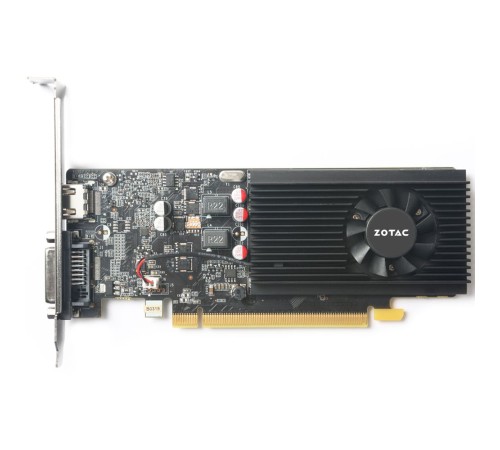 Видеокарта Zotac NVIDIA GT 1030 1227 2048 6000 64 RTL [ZT-P10300A-10L]