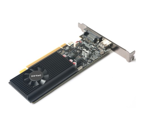 Видеокарта Zotac NVIDIA GT 1030 1227 2048 6000 64 RTL [ZT-P10300A-10L]