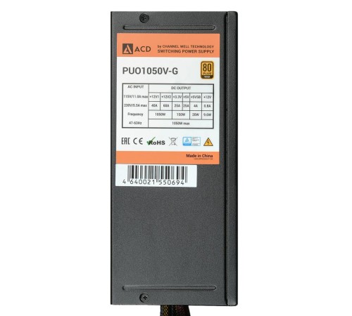 Блок питания ACD 1050Вт [PUO1050V-G]