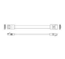 Кабель Advantech 1700018971   M Cable SATA 7P/SATA 7P 15CM 180/180 W/