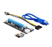 Адаптер ITZR RISER CARD  MINING MAXI for GPU 250W+ , OEM {100}