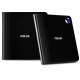 Привод Blu-Ray-RW Asus SBW-06D5H-U черный/серебристый USB3.0 slim ultra slim M-Disk Mac внешний RTL