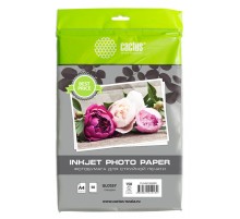 Фотобумага Cactus CS-GA415050ED A4/150г/м2/50л./белый глянцевое для струйной печати