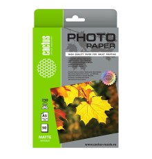 Фотобумага Cactus CS-MA523050 A5/230г/м2/50л./белый матовое для струйной печати