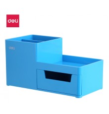 Органайзер настольный Deli EZ25130 Rio 4отд. 175x90x92мм голубой пластик